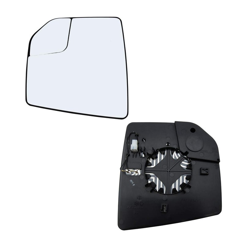Rugged TUFF Driver Side Mirror Glass Replacement For 2015 2016 2017 2018 2019 2020 Ford F150 Pickup Truck Left Mirrors Backing Plate Heated Blind Spot Lens FL3Z17K707A - Image 4